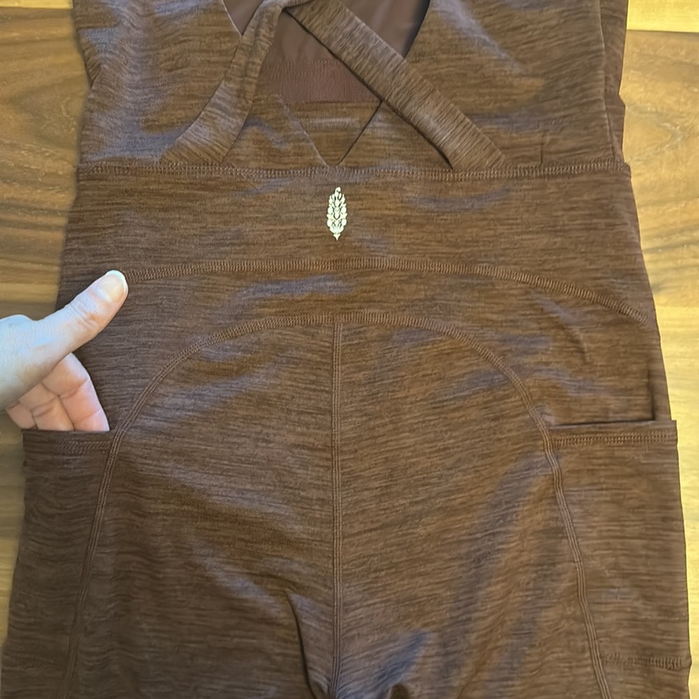 NWT Free People Movement Relieve Crossback Bodysuit - Picture 8 of 10